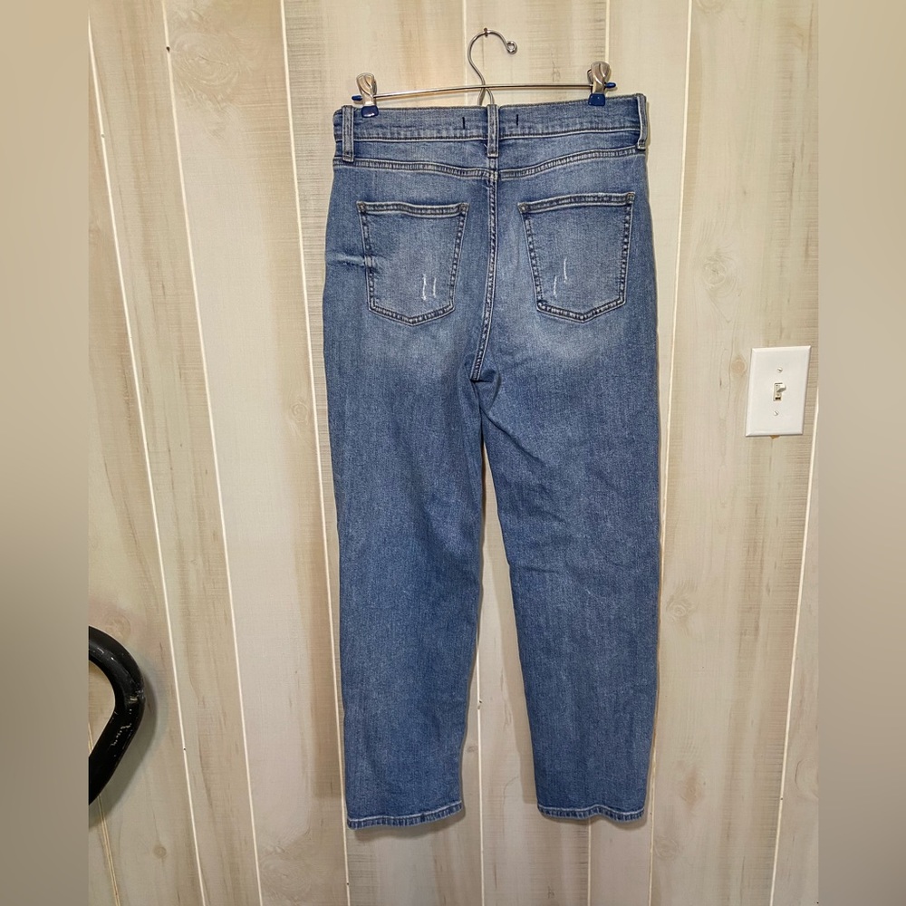 Willow + Root Light Wash Dad Fit Jeans